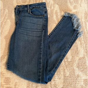 fringe edge jeans